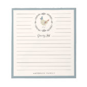 Frans Hen Grocery Notitieblok (Voorkant)