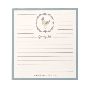 Frans Hen Grocery Notitieblok