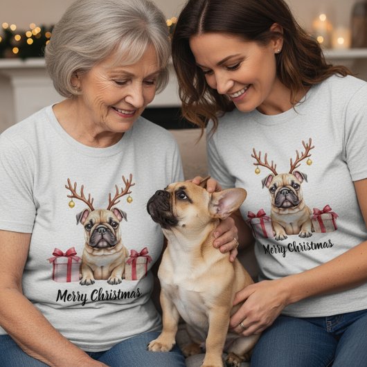 Frans hertengewei t-shirt