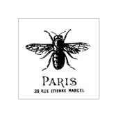  Frans Honeybee Paris Rubber Stamp Rubberstempel (Afrduk)
