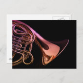 Frans hoorn muziekinstrument Afbeelding Briefkaart (Voorkant / Achterkant)