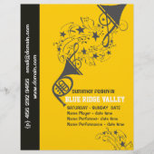 Frans Horn Brass Musicians Musical Music Festival Flyer (Voorkant)