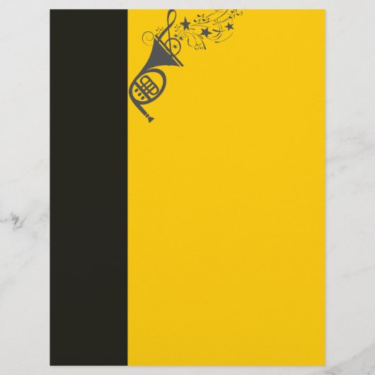 Frans Horn Brass Musicians Musical Music Festival Flyer (Achterkant)