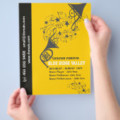 Frans Horn Brass Musicians Musical Music Festival Flyer (Hand)