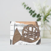 (Frans) Horn briefkaart (Staand voorkant)