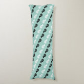 Frans Horn Instrument Musician Band Orchestra Lichaamskussen (Voorkant Verticaal)