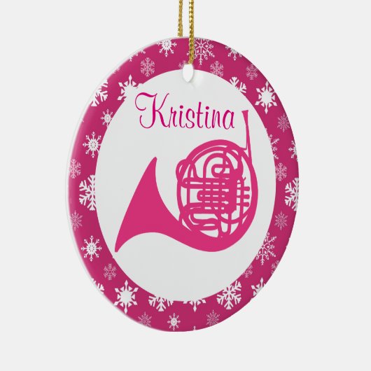 Frans Horn Music Personalized Ornament (Rechts)