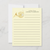 Frans Horn Musician Band Teacher Hartelijk dank Bedankkaart (Voorkant)