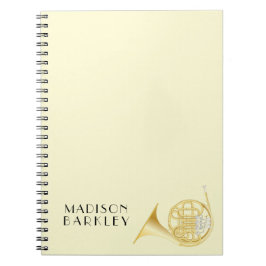 Frans Horn Musician Band Teacher Notitieboek