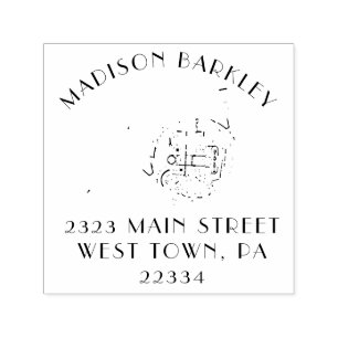 Frans Horn Musician Band Teacher Zelfinktende Stempel