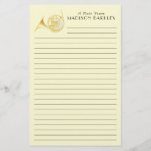 Frans Horn Musician Teacher Stationery