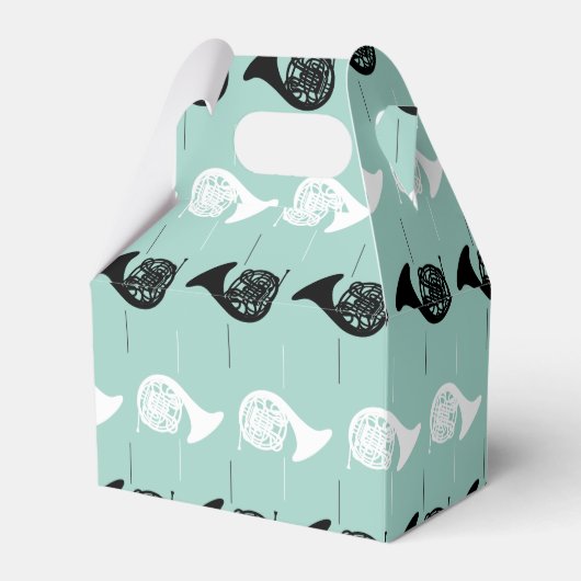 Frans Horn Pattern Bedankdoosjes (Voorkant Zijde)