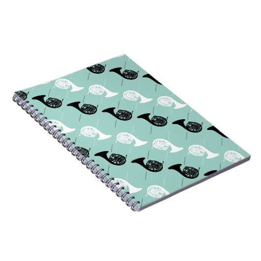 Frans Horn Pattern Notitieboek (Rechterzijde)