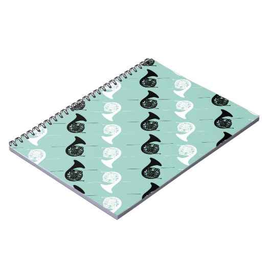 Frans Horn Pattern Notitieboek (Linkerzijde)