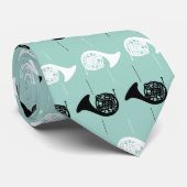 Frans Horn Pattern Stropdas (Opgerold)