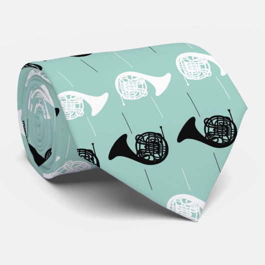 Frans Horn Pattern Stropdas (Opgerold)