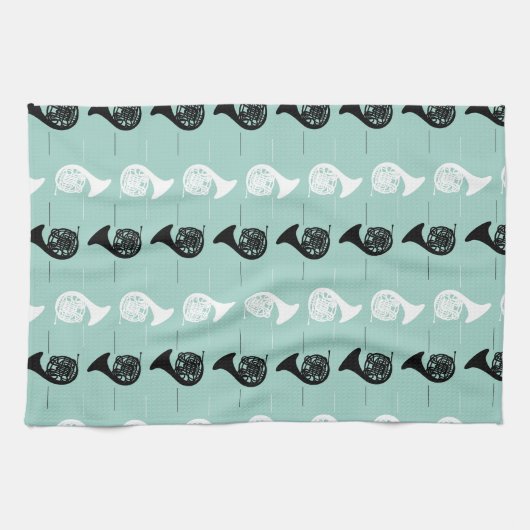 Frans Horn Pattern Theedoek (Horizontaal)