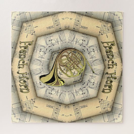 Frans Horn ~ Strange Musical Design ~ Unique ~ Legpuzzel (Horizontaal)