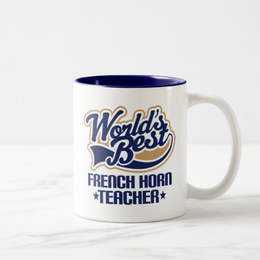 Frans Horn Teacher Gift Tweekleurige Koffiemok (Rechts)