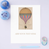  FRANS HOT AIR BALLOON FLYER (Enkel)