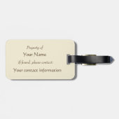  Frans Hotel Bagagelabel (Achterkant horizontaal)