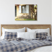Frans Huis Canvas Print (Insitu (Slaapkamer))