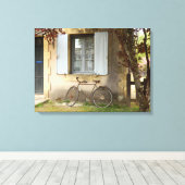 Frans Huis Canvas Print (Insitu (Houten vloer))