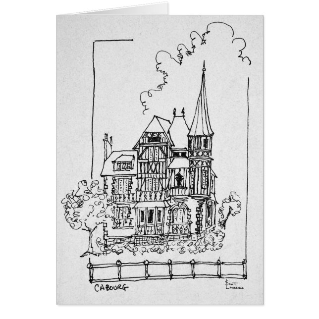 Frans huis | Cobourg, Normandië, Frankrijk (Voorkant)