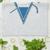 Frans Ice Hockey Flag Logo Tea Towels Theedoek (Gevouwen)