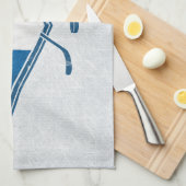 Frans Ice Hockey Flag Logo Tea Towels Theedoek (Quarter Fold)