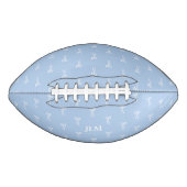 Frans Iets Blauw Klassieke Coquette Bow American Football (Voorkant)