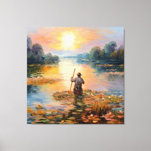 Frans impressionisme canvas afdruk (Voorkant)