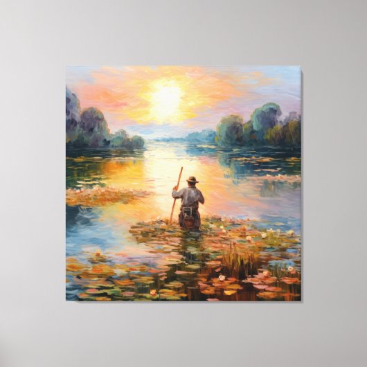 Frans impressionisme canvas afdruk (Voorkant)