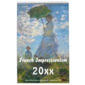 Frans Impressionisme en Post-Impressionisme Kalender (Hoes)
