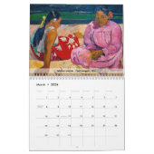 Frans Impressionisme en Post-Impressionisme Kalender (Mar 2026)