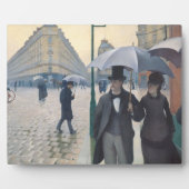 Frans Impressionisme Paris Street Rainy Day Fotoplaat (Voorkant)