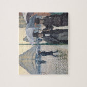 Frans impressionisme | Rainy Day Paris Street Legpuzzel (Verticaal)