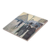 Frans impressionisme | Rainy Day Paris Street Tegeltje (Zijkant)