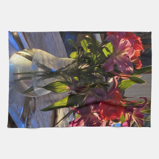 Frans impressionist theedoek (Horizontaal)