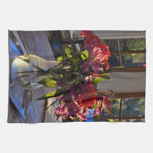 Frans impressionist theedoek (Horizontaal)