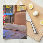 Frans impressionist theedoek (Quarter Fold)