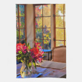 Frans impressionist theedoek (Verticaal)