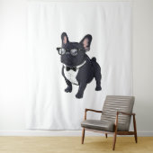 Frans in Tuxedo met een bril Wandkleed (In situ)