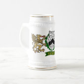 Frans Irish Shield Beer Stein Bierpul (Voorkant links)