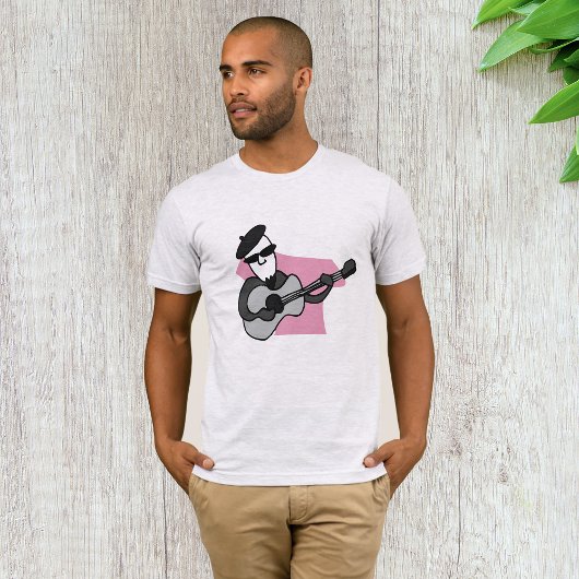 Frans Jazz Musicien Mannen T-Shirt