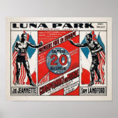  Frans Jeanette vs. Lanford Poster (Voorkant)