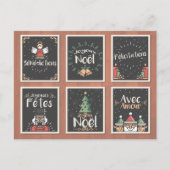 FRANS JOYEUX NOEL CHRISTMAS CARD SET FEESTDAGENKAART (Voorkant)
