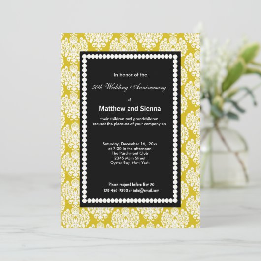 Frans Jubileum Kaart (Staand voorkant)