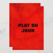 Frans Kaart (Voorkant / Achterkant)