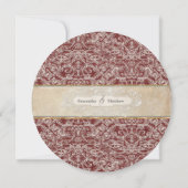  Frans Kant Bourgondië Goud Vrijgezellenfeest Kaart (Achterkant)